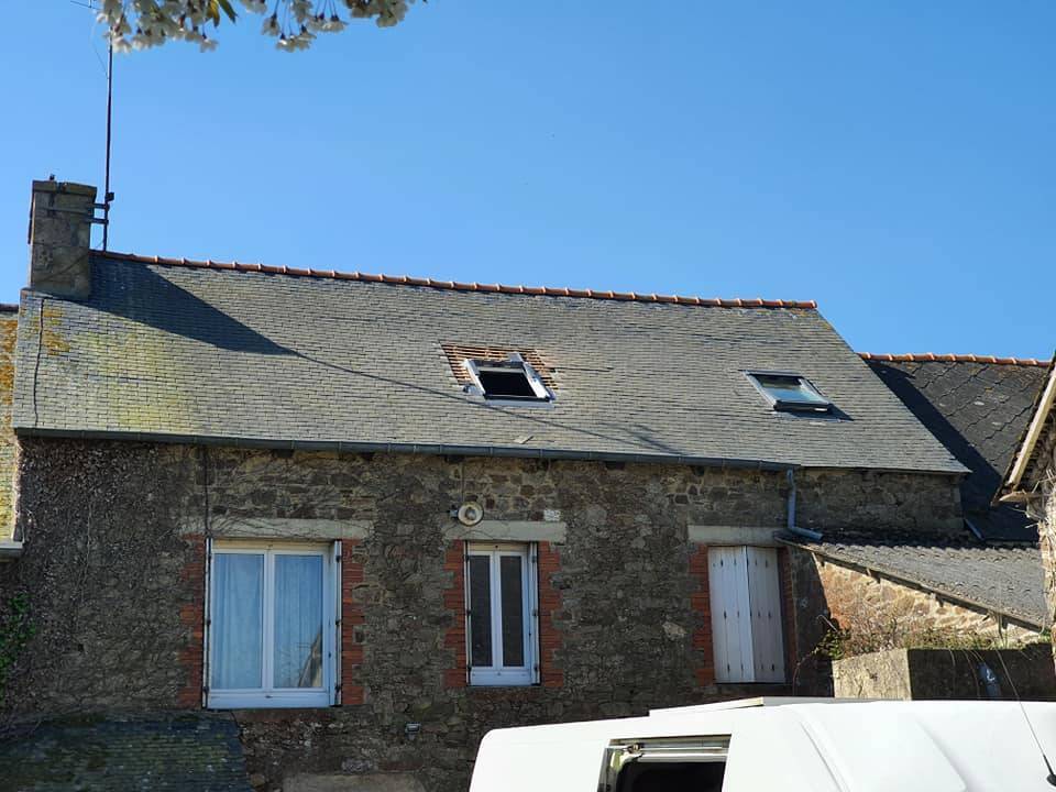 Création de carré et pose de Velux